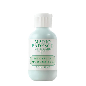 Mario Badescu Revitalin Face Moisturizer For Women And Men, Ideal Facial Moisturizer For Combination, Dry Or Sensitive Skin, Aha Moisturizer Face Cream With Lactic Acid & Amino Acids, 2 Fl Oz