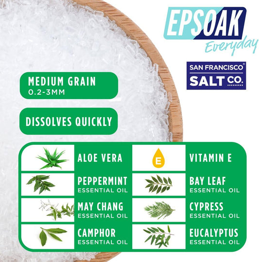 Epsoak Epsom Salt - 2 Lbs. Allergy Relief Bath Salts