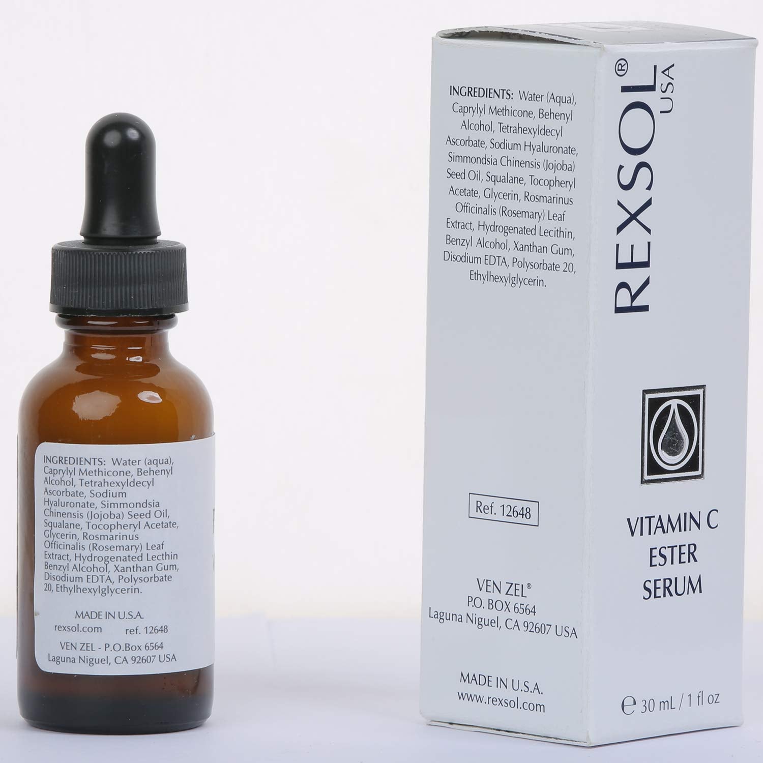 Rexsol Vitamin C Ester Serum | An Ultimate Multi-Action Brightening Serum | Radianceboost Vitamin C Serum | Skin Brightening & Hydration | 30Ml : Beauty & Personal Care