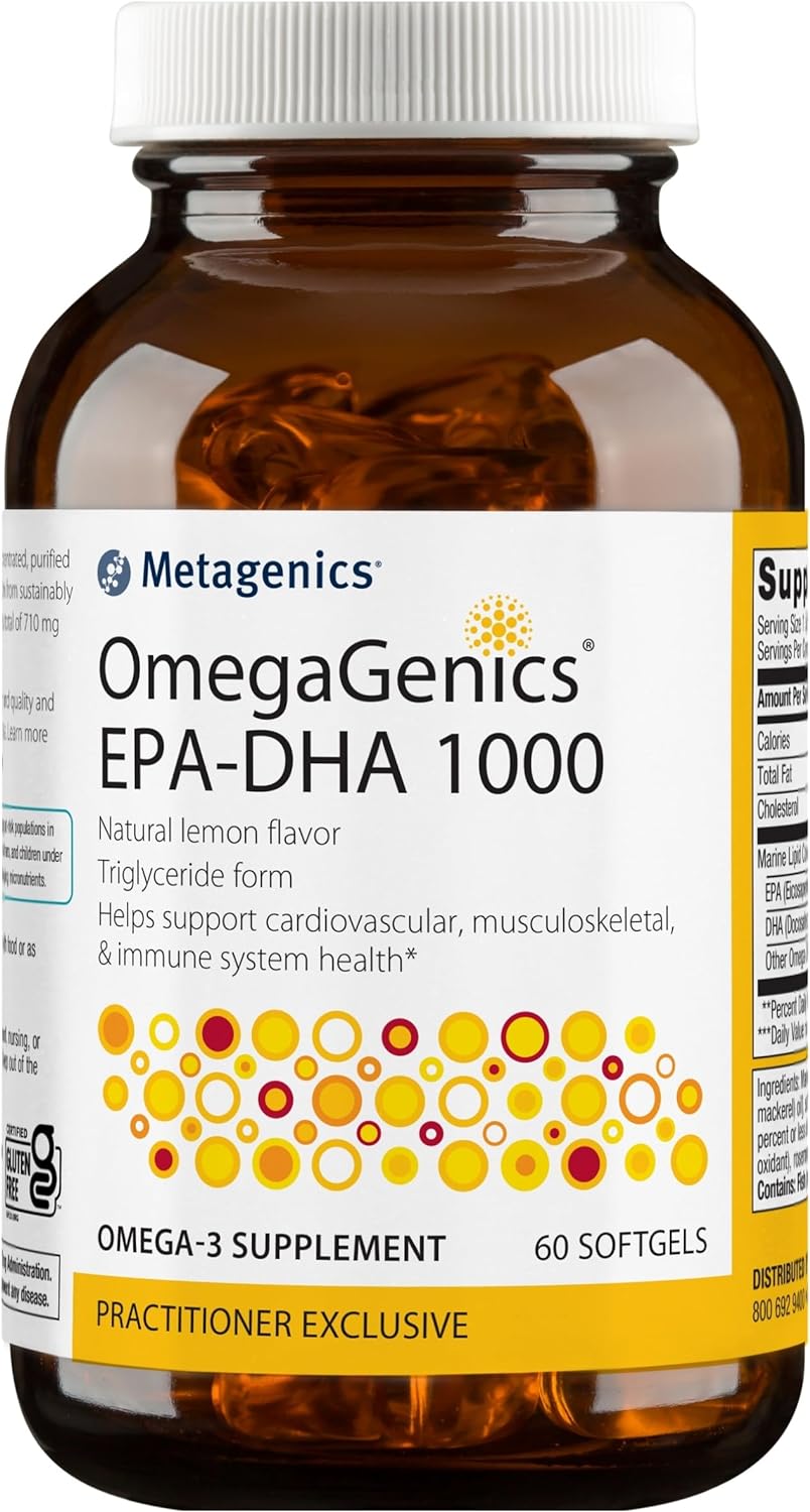 Metagenics Omegagenics Epa-Dha 1000 Dietary Supplement, 60 Count