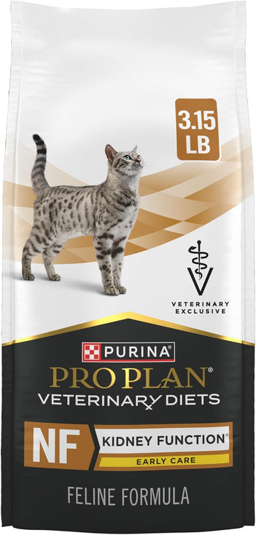 Purina Pro Plan Veterinary Diets Nf Kidney Function Early Care Feline Formula Adult Dry Cat Food - 3.15 Lb. Bag