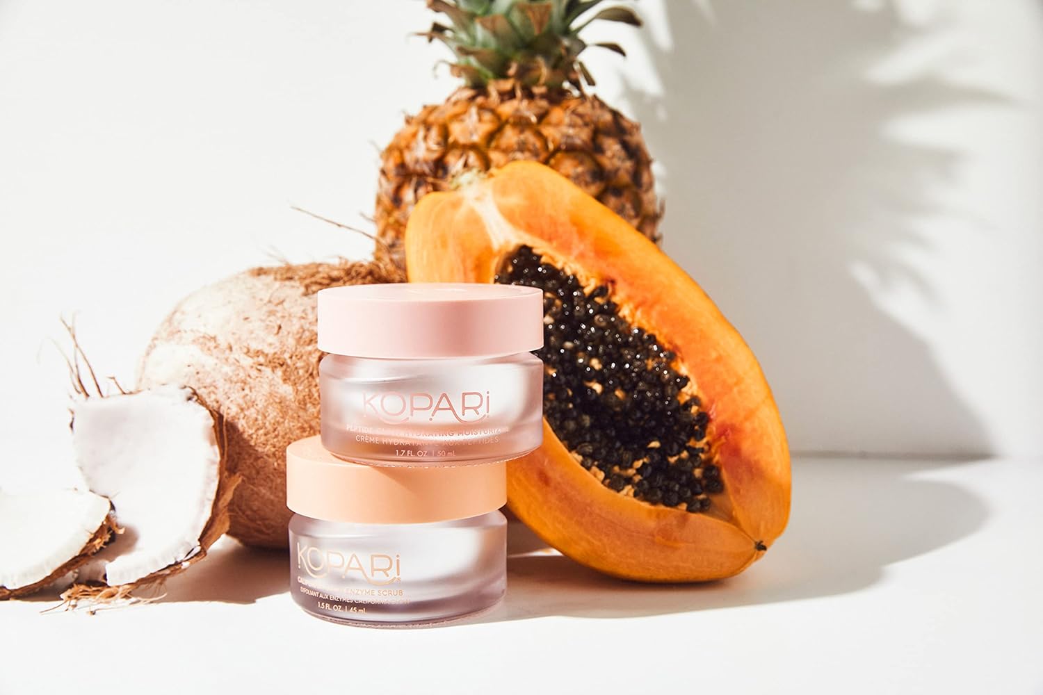 Kopari Peptide Glow Hydrating Moisturizer Face Cream | Hyaluronic Acid, Vegan Coconut Lightweight Cream For Everyday Use, Smooth Skin, Combats Fine Lines And Wrinkles | Cruelty-Free 1.7 Oz : Beauty & Personal Care