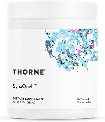 Thorne SynaQuell - Brain Support with BHB, BCAAs, CoQ10, DHA, and Nicotinamide Riboside - Supports Healthy Brain Structure and Cognitive Function - NSF Certified for Sport - 8.1 - 30 Servings