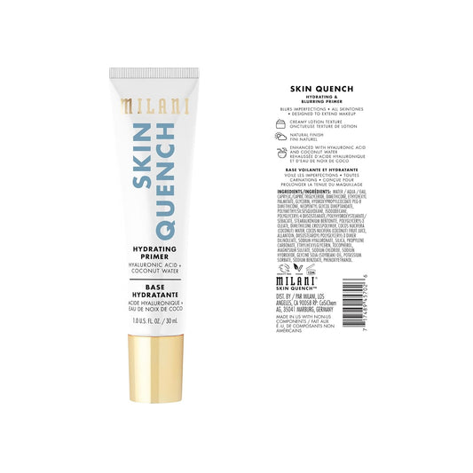 Milani Face Primer For Makeup (Hydrating & Blurring, 1.0 Fl. Oz)