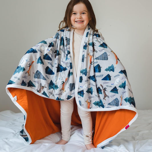 Pobi Baby Premium Baby Blanket, Soft Stretchy Quilt For Babies, Toddlers, Kids (Magical Animal)