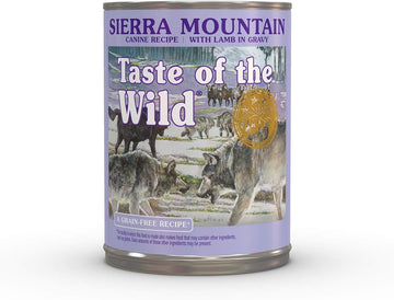 Taste Of The Wild Sierra Mountain Canine Recipe With Lamb In Gravy 13.2Oz