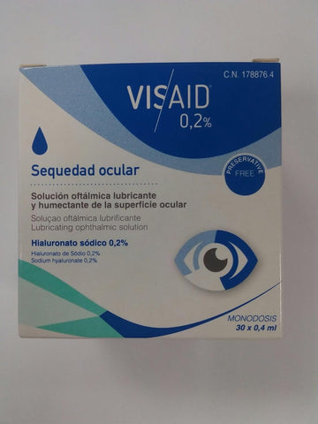 Visaid 0.2% Eye Dryness, One Size, Pack Of 1