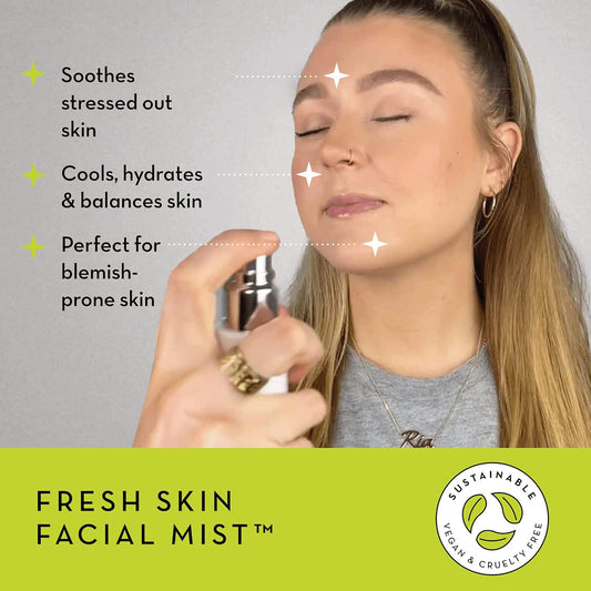 Seoulista Beauty® Fresh Skin Facial Mist™ 50Ml | Calm, Soothe And Protect Stressed-Out Skin | Dermatologist Created Korean Skin Care | Minimises Redness, Reduces Irritation And Calms Inflammation