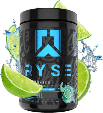 Ryse Project Blackout Pre Workout | Pump, Energy, and Strength | with
