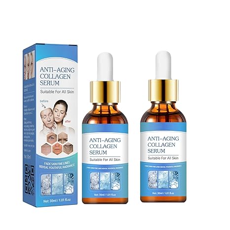 West And Month Collagen Boost Anti-Aging Serum, West And Month Collagen Serum, West And Month Anti-Aging Serum (Color : 2pcs)