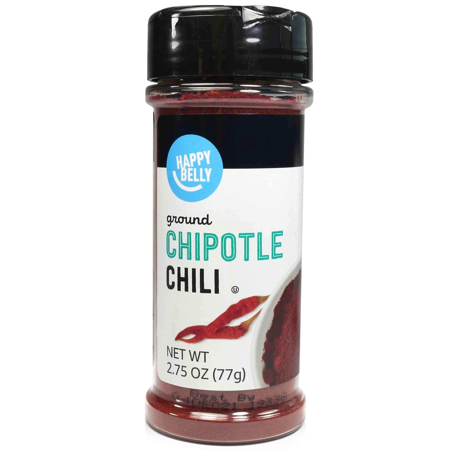 Amazon Brand - Happy Belly Chipotle Chili Crushed, 2.75 Ounce (Pack Of 1)