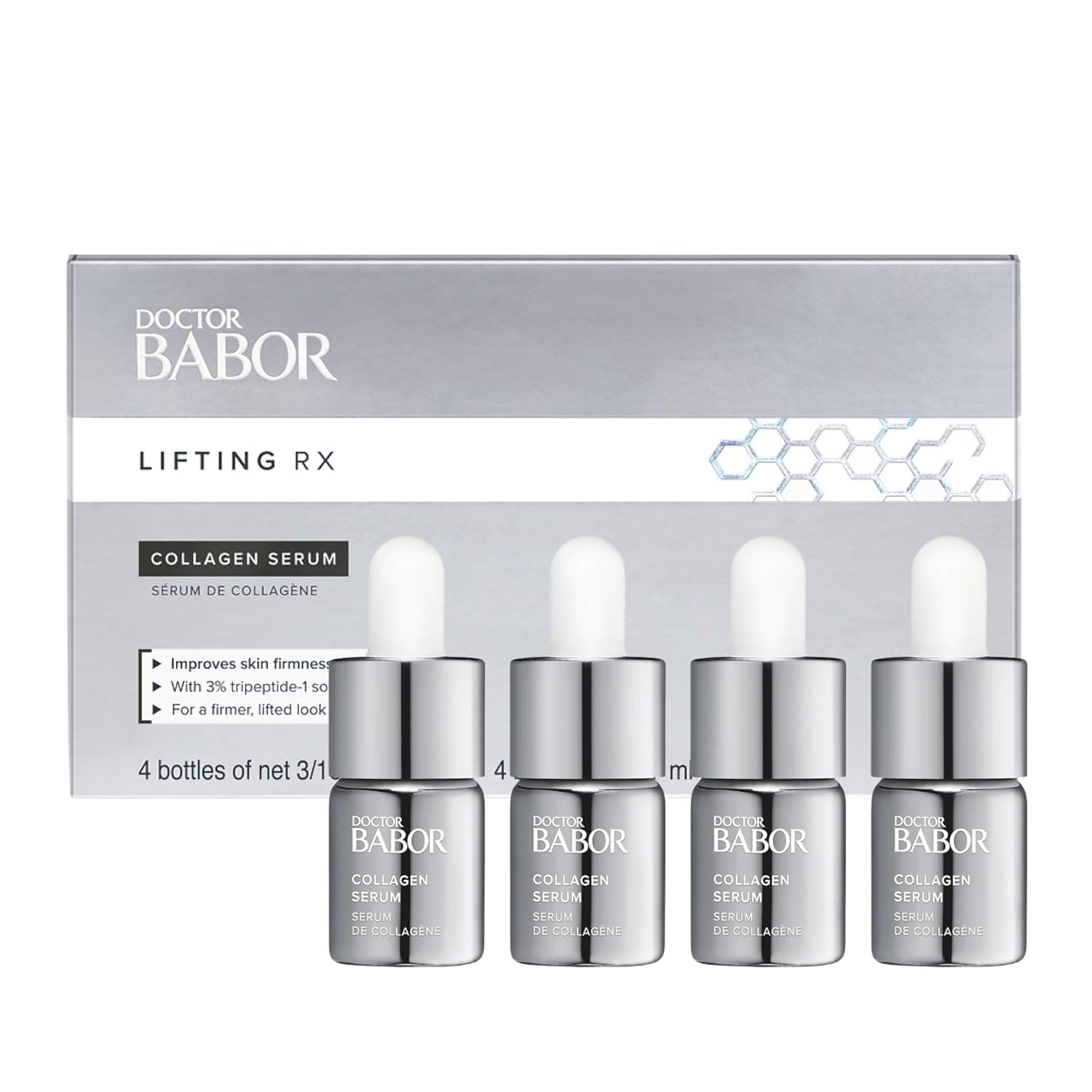 Doctor Babor Lifting Rx Collagen Serum, Face Brightening Serum With Collagen Boost Tripeptide, Hyaluronic Acid Hydrating Liquid As Face Serum For Women