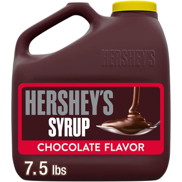 Hershey'S Chocolate Flavored Syrup Bulk Jug, 7 Lb 8 Oz