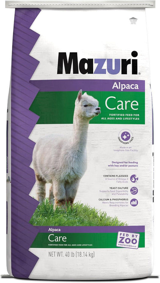 Mazuri | Alpaca Care Pellets | 40 Pound (40 Lb) Bag