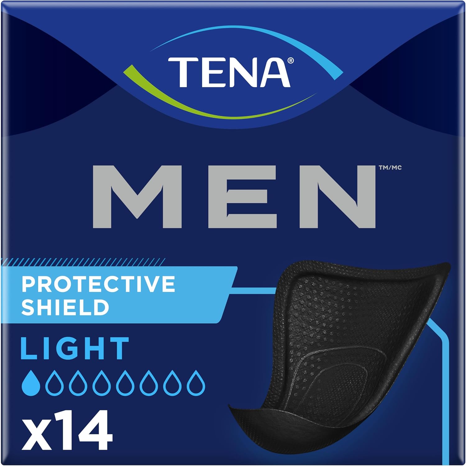 Tena Incontinence Guards For Men, Very Light Absorbency - 112 Count