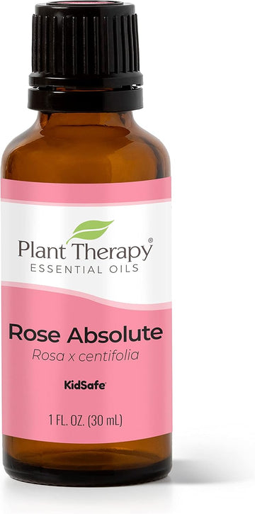 Plant Therapy Rose Absolute Essential Oil 100% Pure, Undiluted, Natural Aromatherapy, Therapeutic Grade 30 Ml (1 Oz)