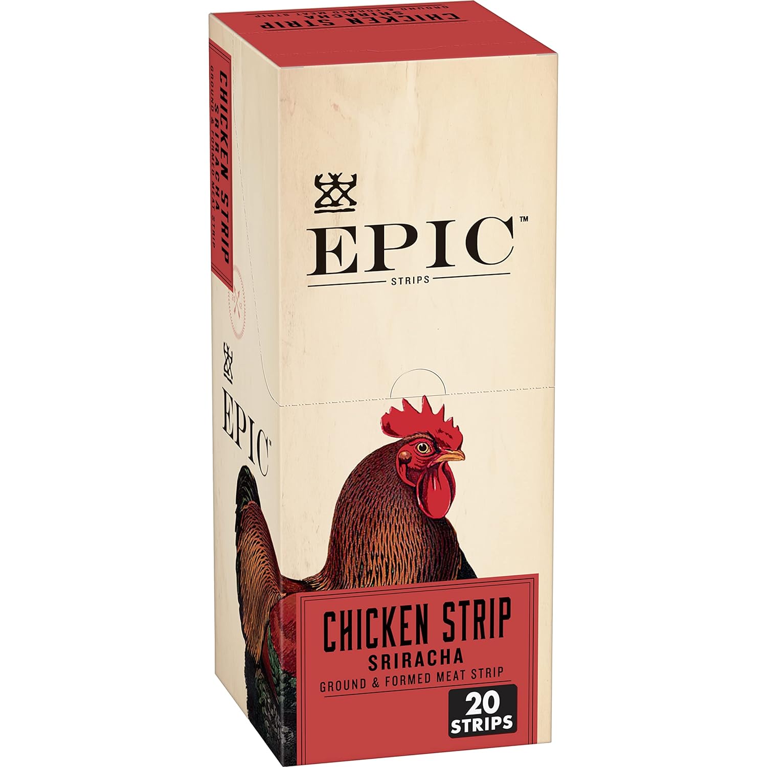 Epic Chicken Sriracha Snack Strip, Keto Friendly, Whole30 0.8Oz