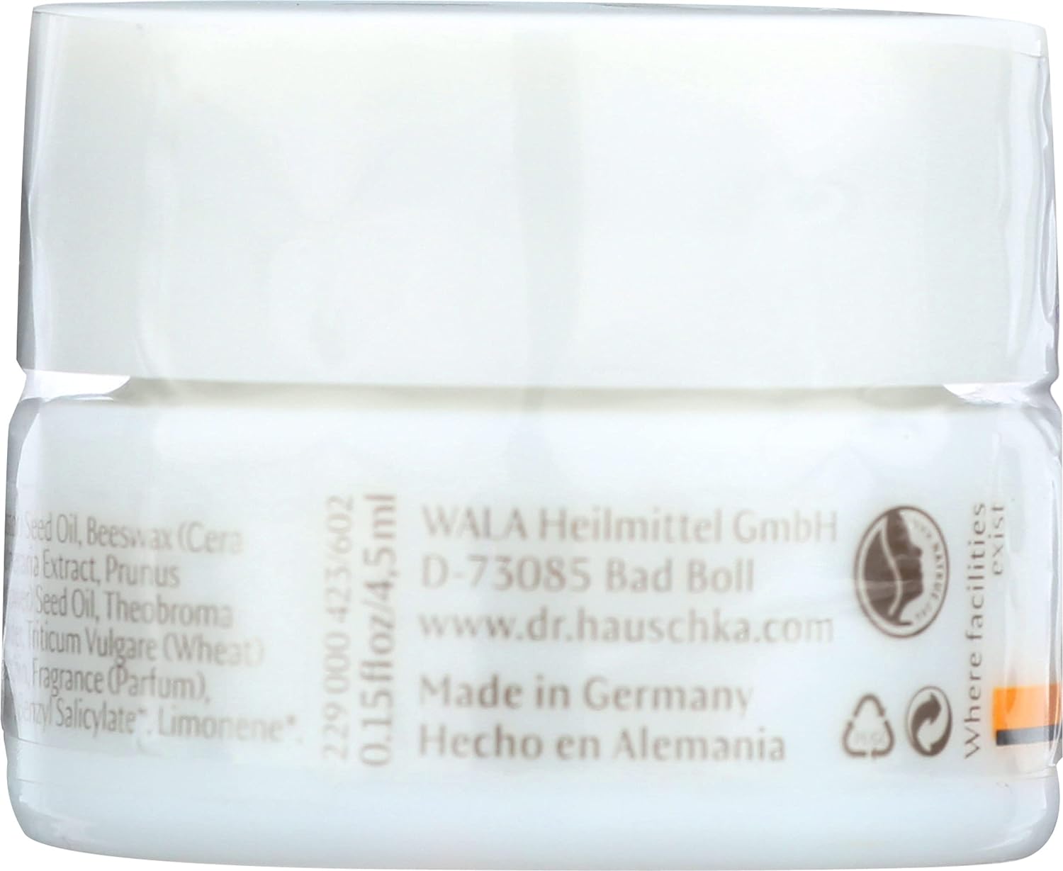 Dr. Hauschka Lip Balm, 0.15 Fluid Ounce : Dr. Hauschka: Beauty & Personal Care