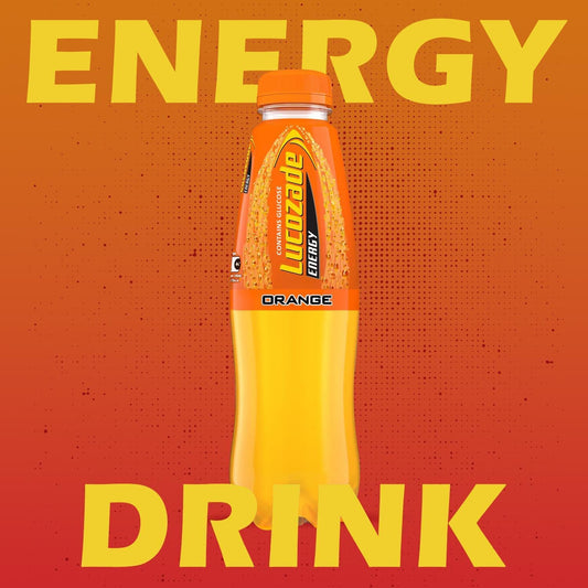 Lucozade Energy Orange Crush Drink (Pack Of 12)