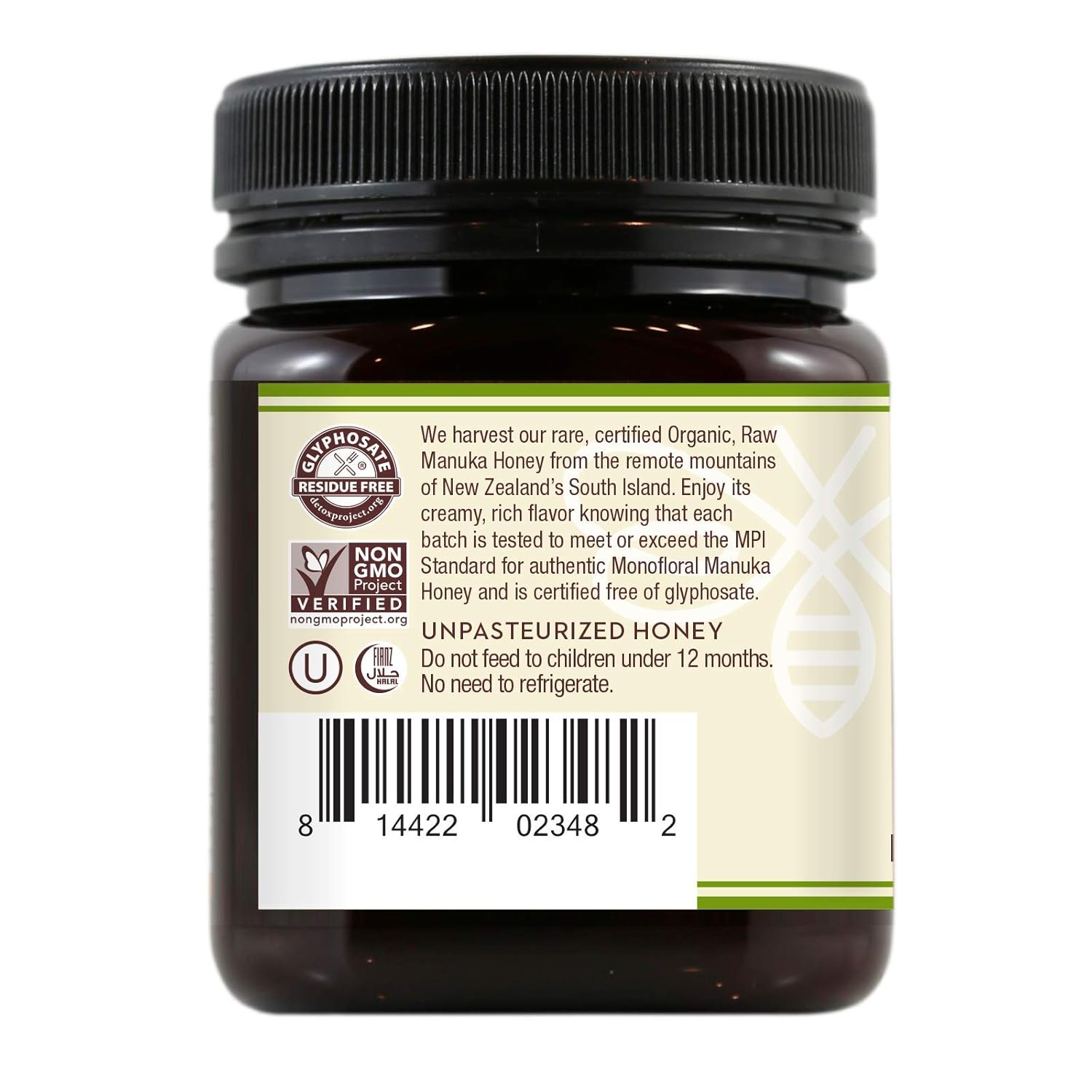 Wedderspoon Raw Organic Manuka Honey Kfactor 16+, 8.8 Oz, Unpasteurized, Genuine New Zealand Honey, Multi-Functional, Non-Gmo Superfood, Kfactor, Traceable From Our Hives To Your Home