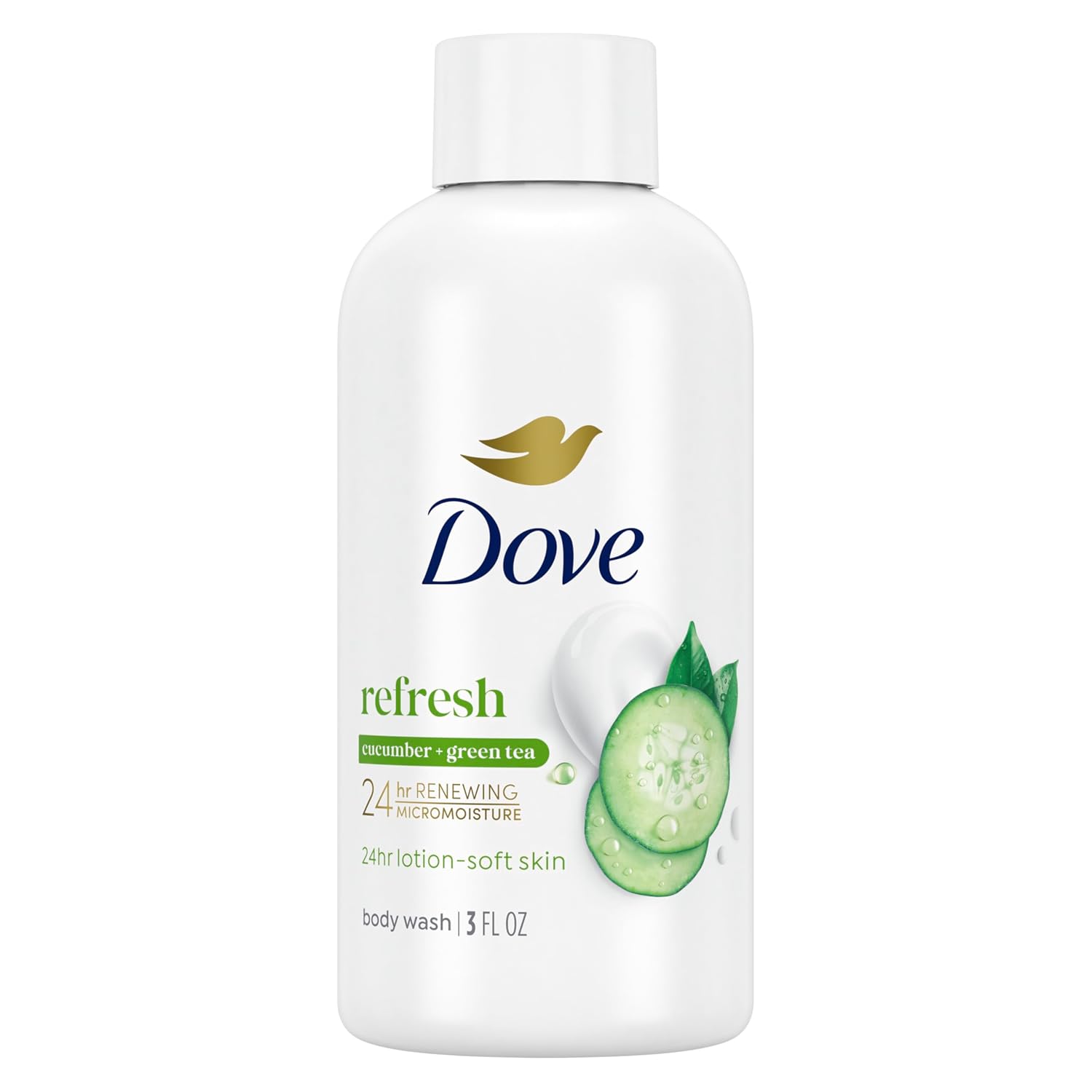 Dove Refreshing Body Wash Revitalizes And Refreshes Skin Cucumber And Green Tea Effectively Washes Away Bacteria While Nourishing Your Skin 22 Oz