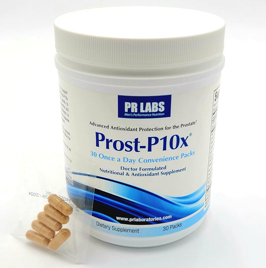 Advanced Prostate Health Supplement For Men, 10 Natural Ingredients, Saw Palmetto, Beta Sitosterol, Reduce Bathroom Trips & Urgency - 2 Month Supply