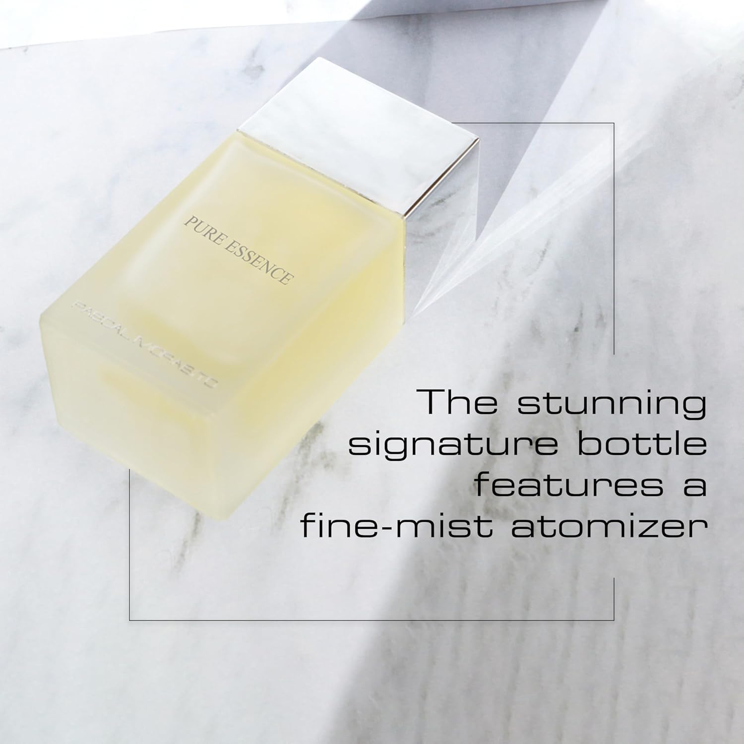 Pascal Morabito - Pure Essence- 3.4 Oz Eau De Toilette - Fragrance Mist For Men - Fruity, Woody Oriental Scent - Cologne Spray With Citrus, Bergamot, Violet, Cedar, Musk Accords : Beauty & Personal Care