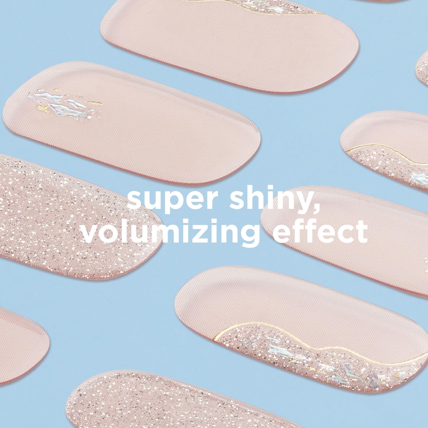 Sally Hansen Salon Effects Super Shine, Call It Magic?, Nail Strips, No UV Light Needed, No Dry Time, Long-Lasting, Non-Damaging, No Chipping