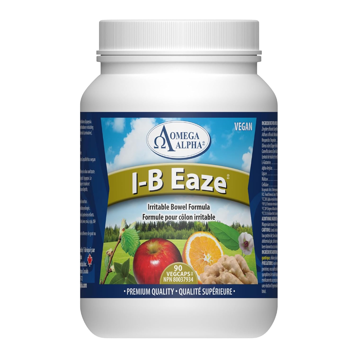 I-B Eaze For Intestines & Stomach Ulcers 90 Capsules