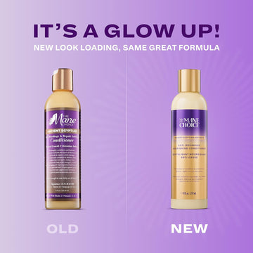 The Mane Choice Ancient Egyptian Anti-Breakage & Repair Antidote Conditioner For Coily, Wavy & Curly Hair, Hydrates & Strengthens Your Hair, Nourishes Dry, Brittle Hair, 8 Oz