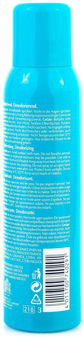 4711/4711 Deodorant Spray Glass 3.4 Oz (150 Ml) (U)