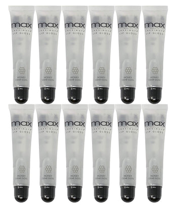 Cherimoya (12Pack) Max Makeup Lip Polish Honey Clear Gloss