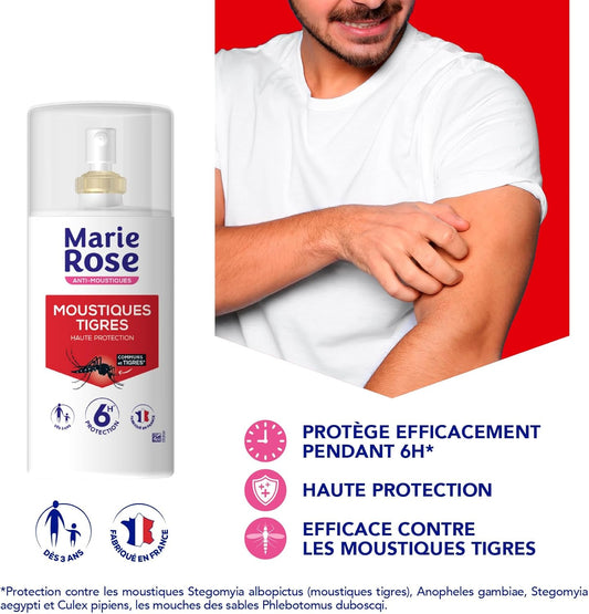 Marie Rose Anti-Mosquitoes Tropical Areas High Protection 100Ml