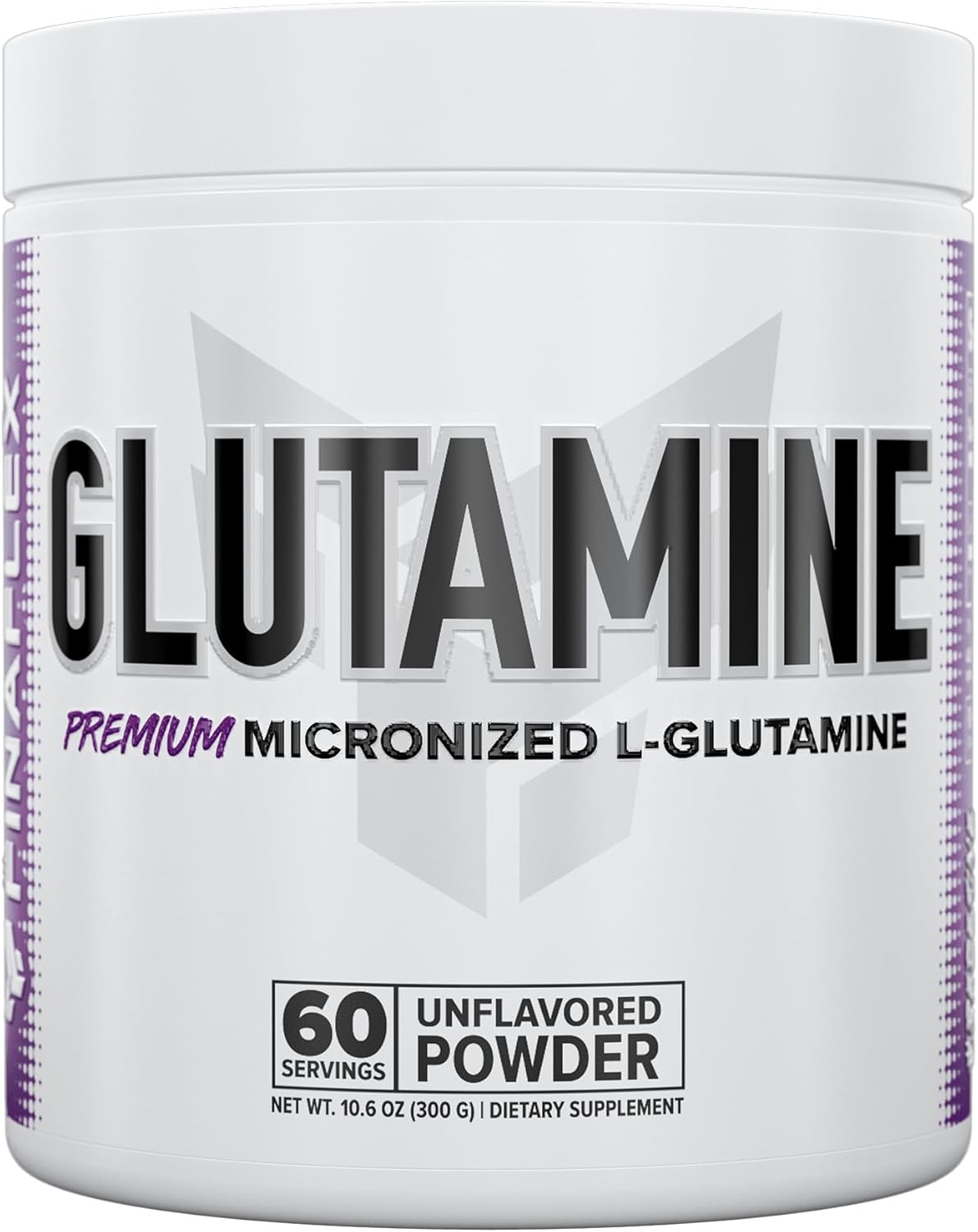 Finaflex Pure Glutamine, Unflavored - 10.6 Oz - Ultimate Muscle Recovery Powder - Reduces Muscle Breakdown & Supports Nitrogen Levels - 100% Pure L-Glutamine - 60 Servings