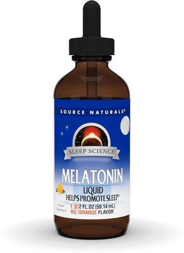 Source Naturals Melatonin* - 1 mg, 2 Fluid oz