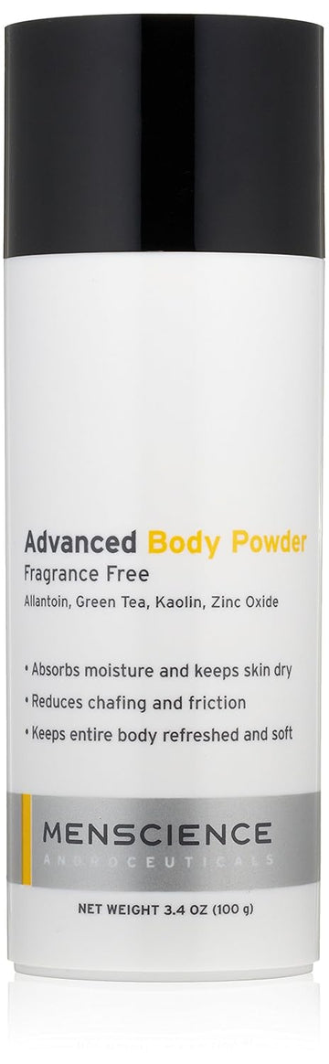 Menscience Androceuticals Advanced Body Powder, 3.4 Oz