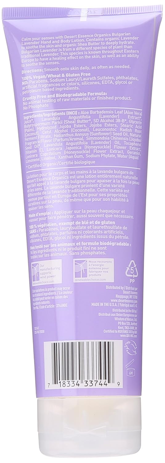 Bulgarian Lavender Hand And Body Lotion - 8 Fl Oz : Bath And Shower Gels : Beauty & Personal Care