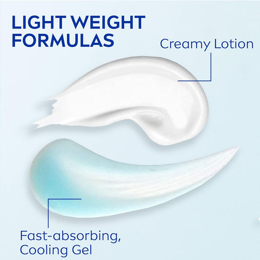 Nivea Skin Firming Body Lotion Variety Pack with 16.9 Fl Oz Hydrating Body Lotion and 6.7 Oz Skin Firming Gel Cream