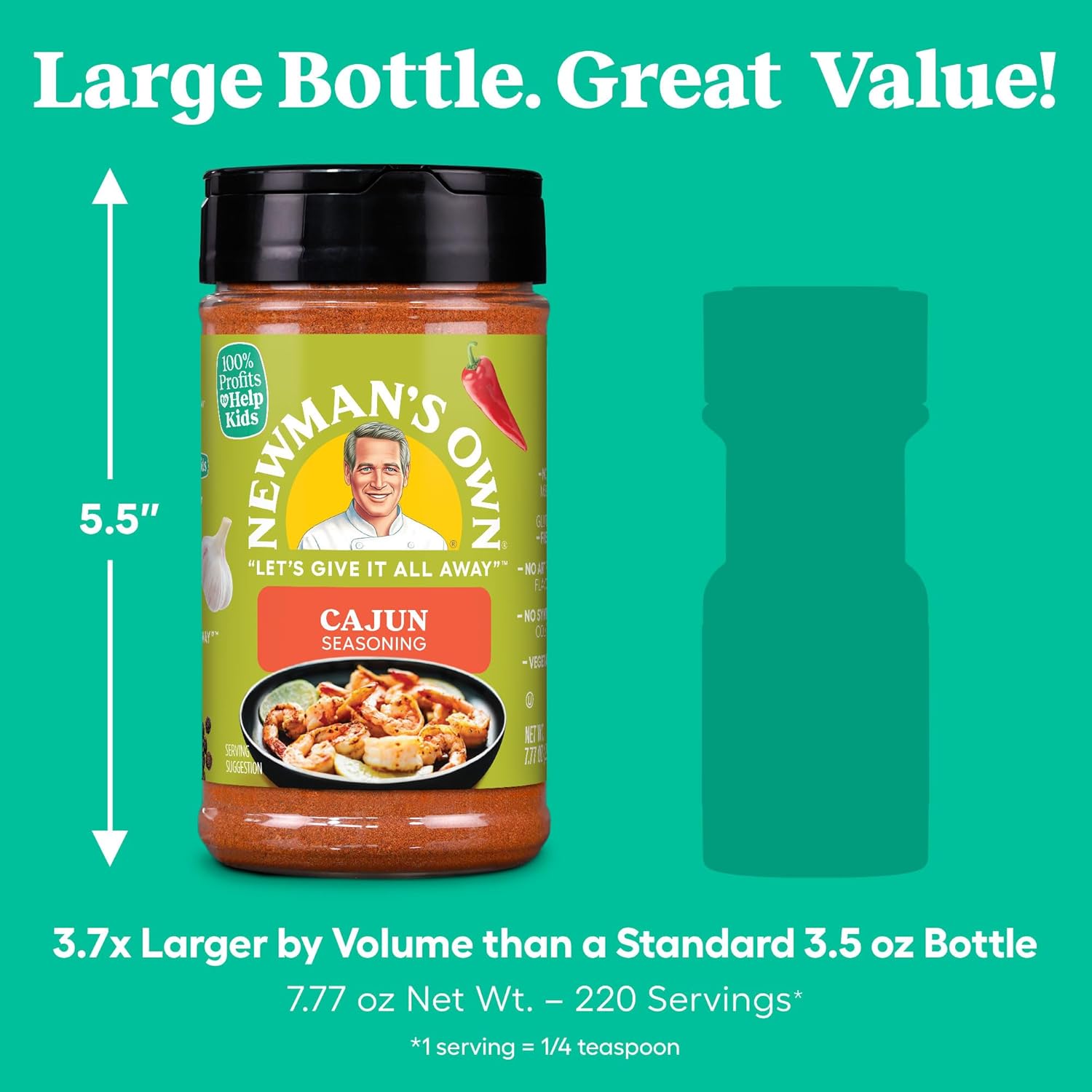 Newman’s Own Culinary Bundle – (Set of 3) Cajun, Caribbean, Za’atar : Grocery & Gourmet Food