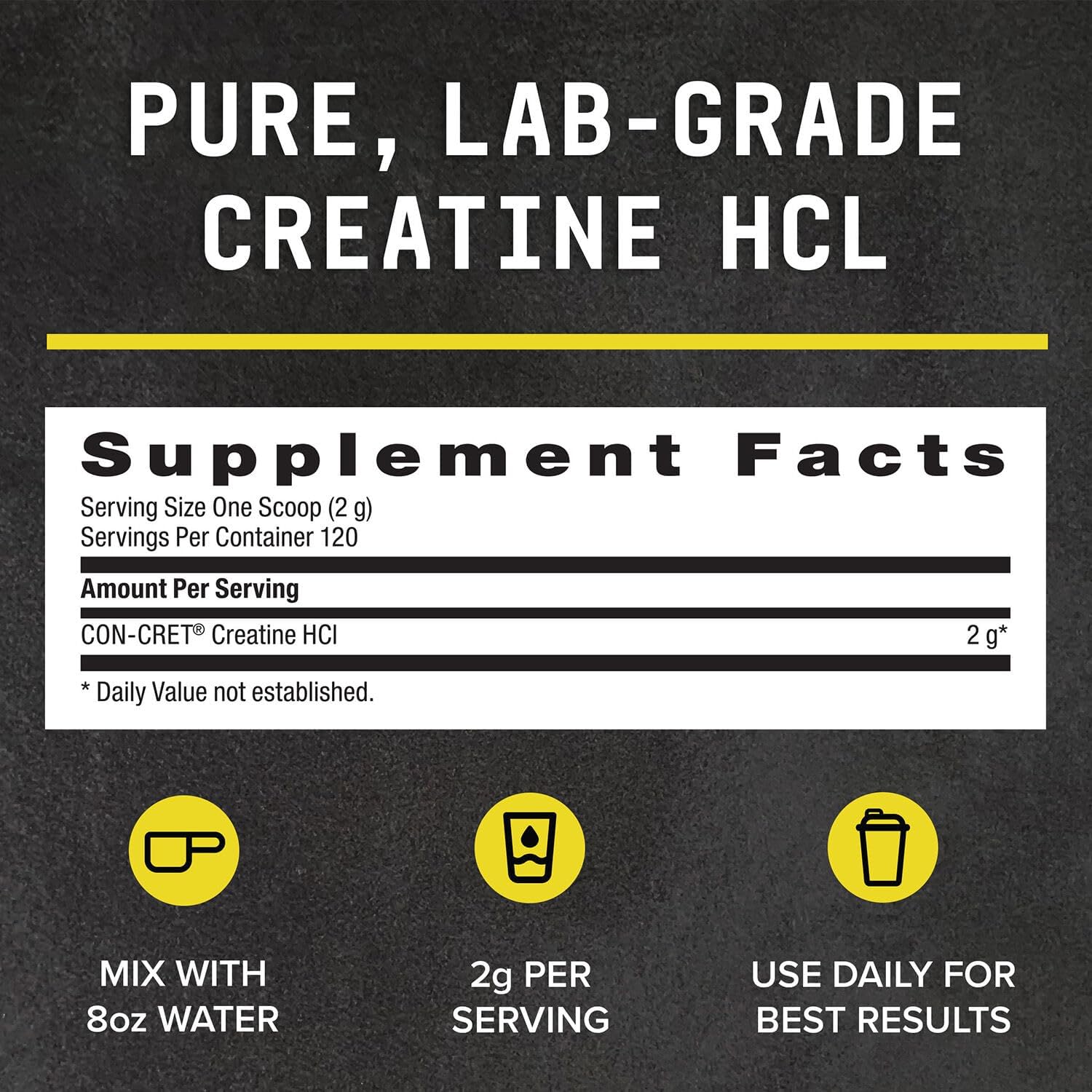 Beyond Raw Creatine Hcl Powder, Science Backed, Lab Grade, Creatine For Women & Men, Muscle Strength, Energy Production, Athletic Performance, Cognitive Support, Cellular Hydration, 60 Servings