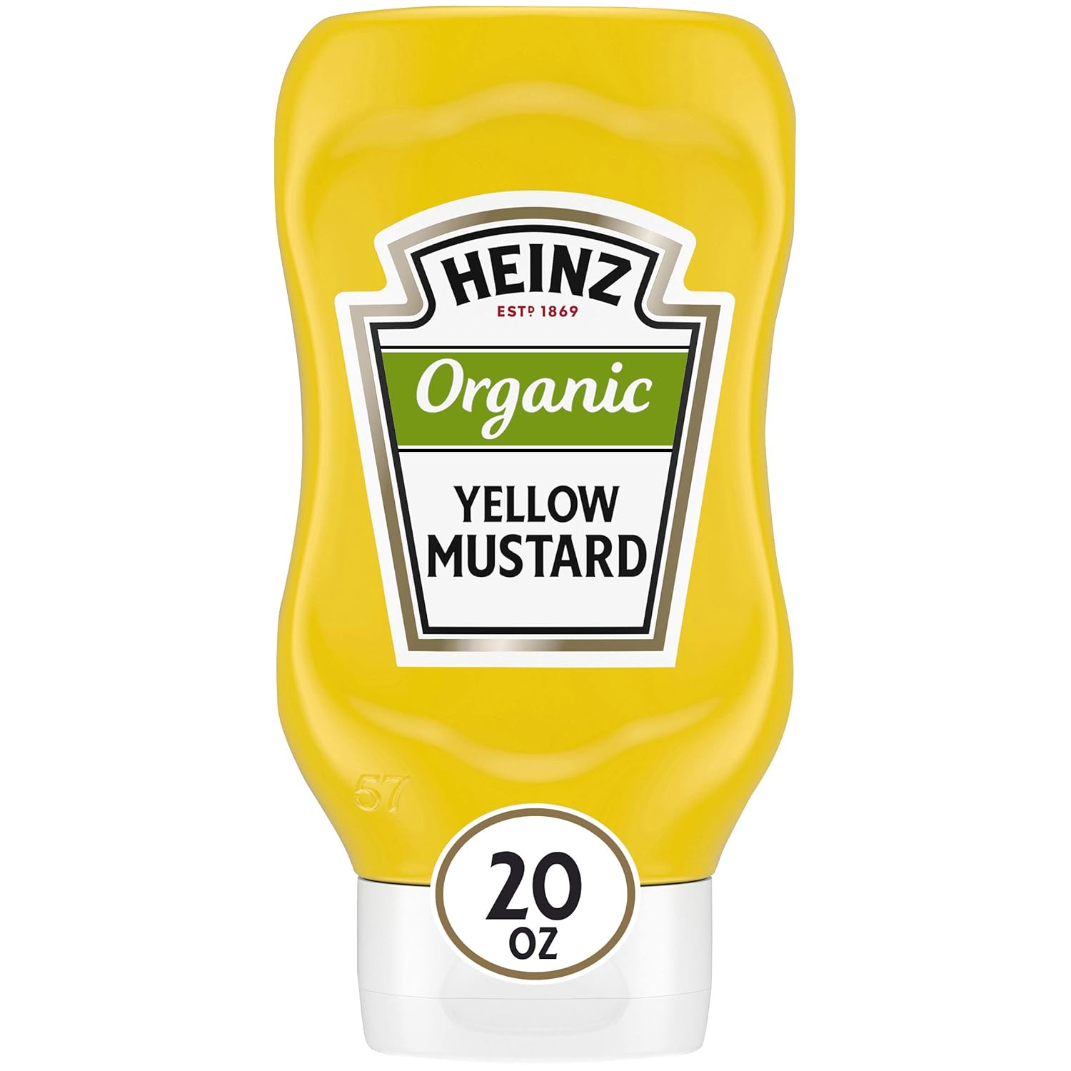 Heinz Organic Yellow Mustard (20 Oz Bottles, Pack Of 6)