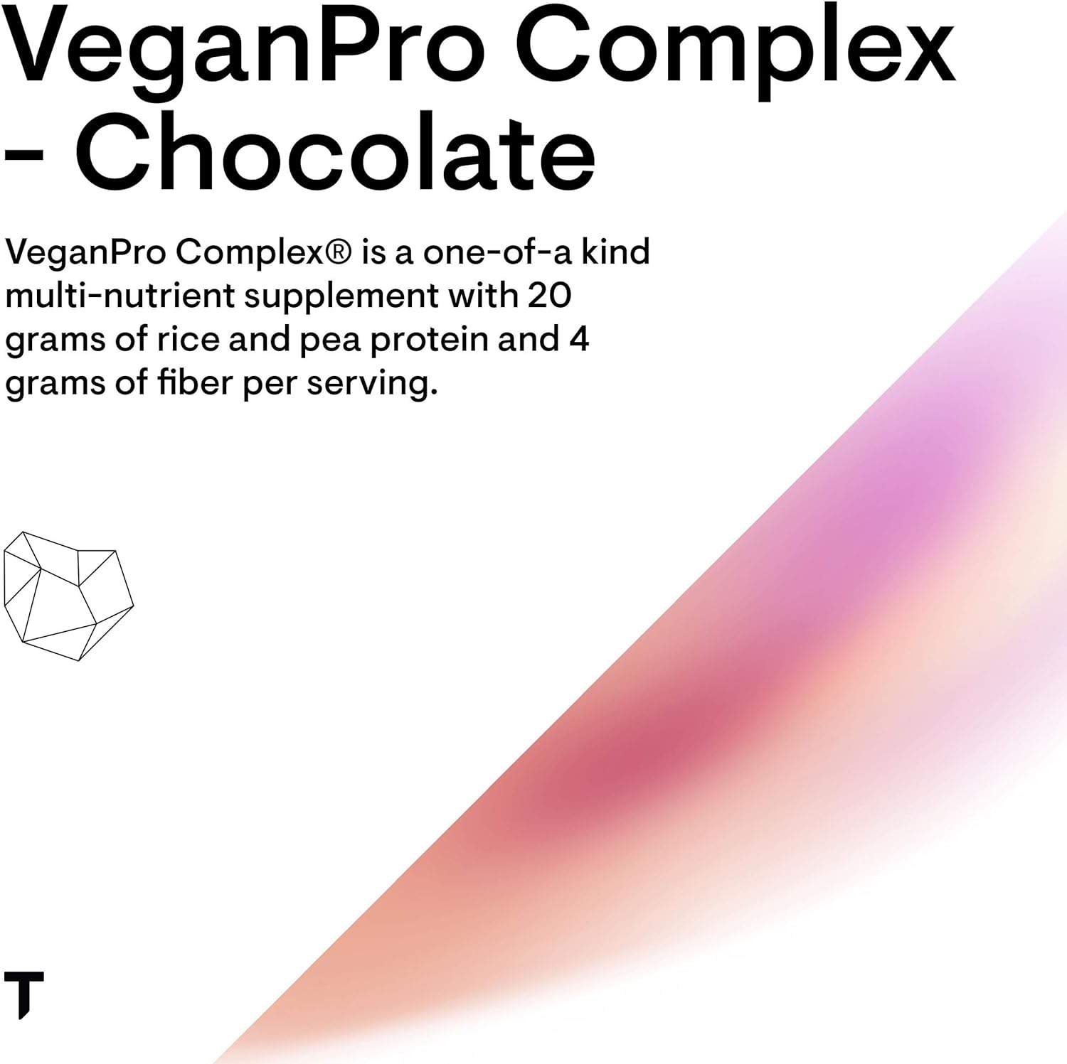 Thorne VeganPro Complex - All-in-One Vegan Protein Powder with Vitamin