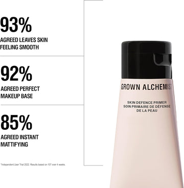 Grown Alchemist Face Primer - Anti Pollution Makeup Primer, Prebiotic-Peptide Hydrating - Illuminating Skin Defence, Silicone Free, Pore Reducing Foundation Base - Matte 50 ml : Amazon.co.uk: Beauty