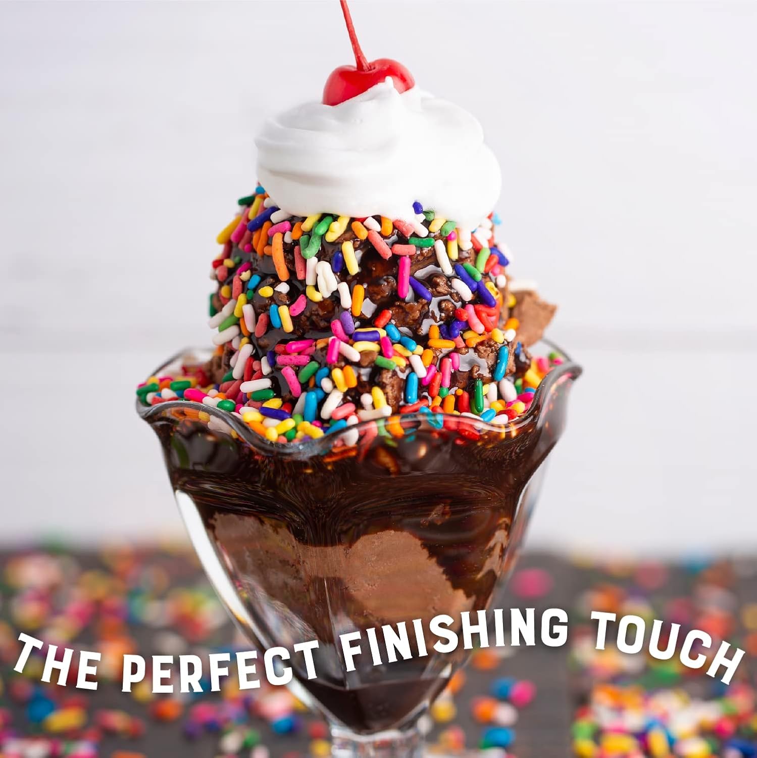 Judee'S Rainbow Sprinkles 2 Lb - Gluten-Free And Nut-Free - Brighten Up Your Baked Goods - Great For Cookie And Cake Decoration - Use For Baking And As Dessert And Ice Cream Toppings