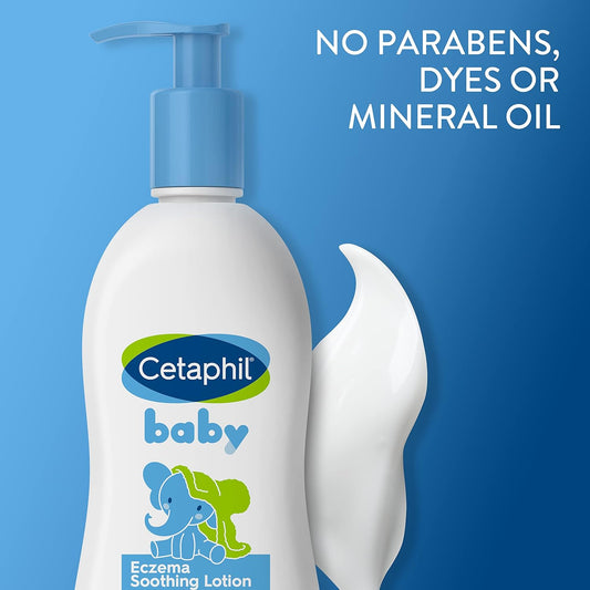 Cetaphil Baby Eczema Soothing Lotion with Colloidal Oatmeal, For Dry, Itchy and Irritated Skin, 5 Fl. Oz (Pack of 2)