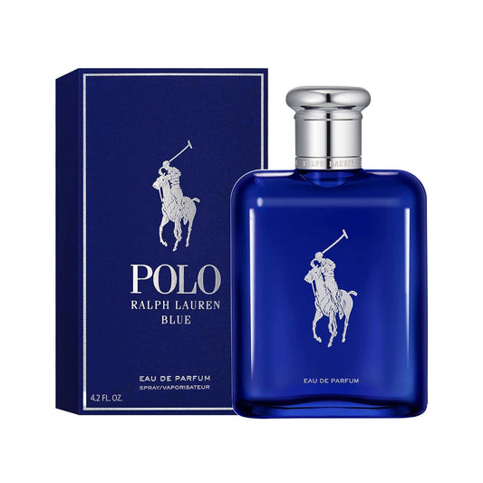 Ralph Lauren - Polo Blue - Eau De Parfum - Men'S Cologne - Aquatic & Fresh - With Citrus, Bergamot, And Vetiver - Medium Intensity