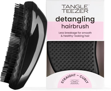 Tangle Teezer | The Original Detangling Hairbrush | Perfect For Wet & Dry Hair | Two-Tiered Teeth & Palm-Friendly Design | For Glossy, Frizz-Free Locks | Salmon Pink & Hyper Yellow
