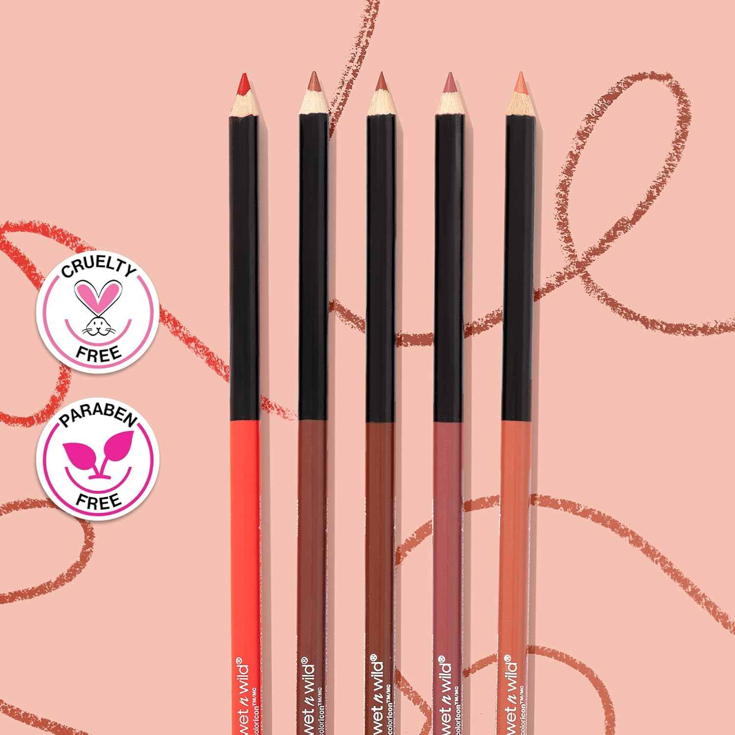 Lip Liner Pencil By Wet n Wild Color Icon Lip Color Makeup, Brandy Wine : Beauty & Personal Care