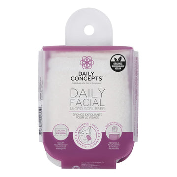 Daily Concepts Daily Facial Micro Scrubber, 3 Count