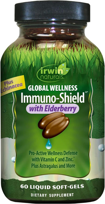 Irwin Naturals Immuno Shield with Elderberry 60 Sgels